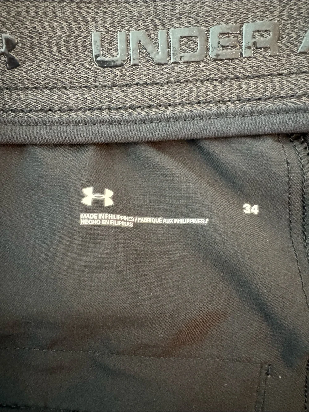 Under Armour Men's Charcoal Black Hybrid Shorts